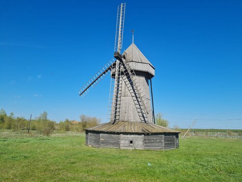 Деревянная Польно-Конобеевская Ветряная Мельница.