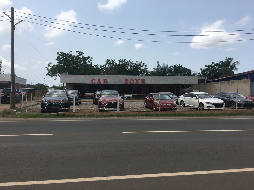 Car dealership Car zone, Accra, photo