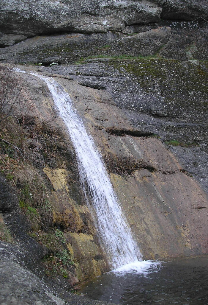waterfall — Jurla Waterfall — Republic of Crimea, photo 2