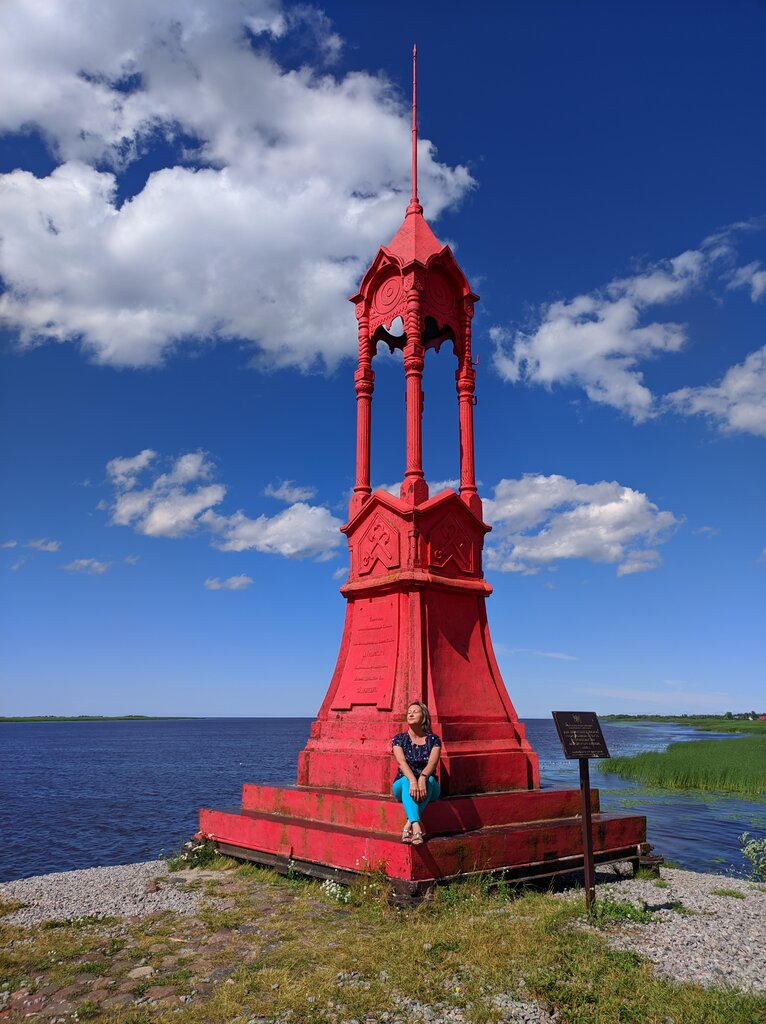 Landmark, attraction Red Lighthouse, Saint‑Petersburg and Leningrad Oblast, photo