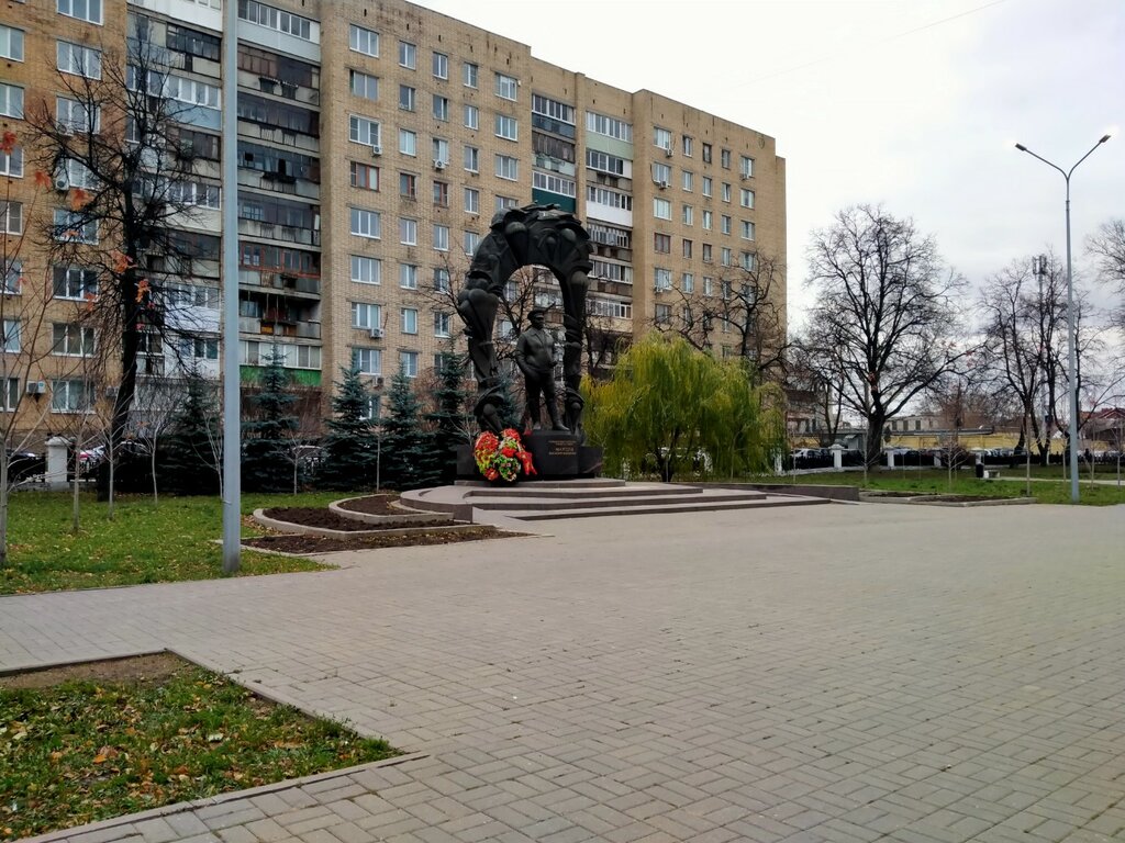 Square Margelov Public Garden, Ryazan, photo