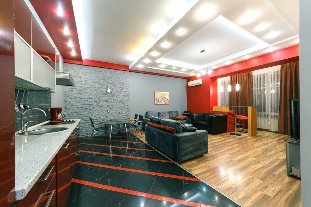 Short-term housing rental Two-room Lux 25 Antonovycha str Centre of Kiev, Kyiv, photo