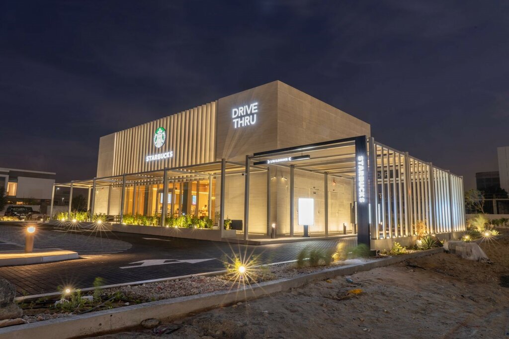 Coffee shop Starbucks, Dubai, photo