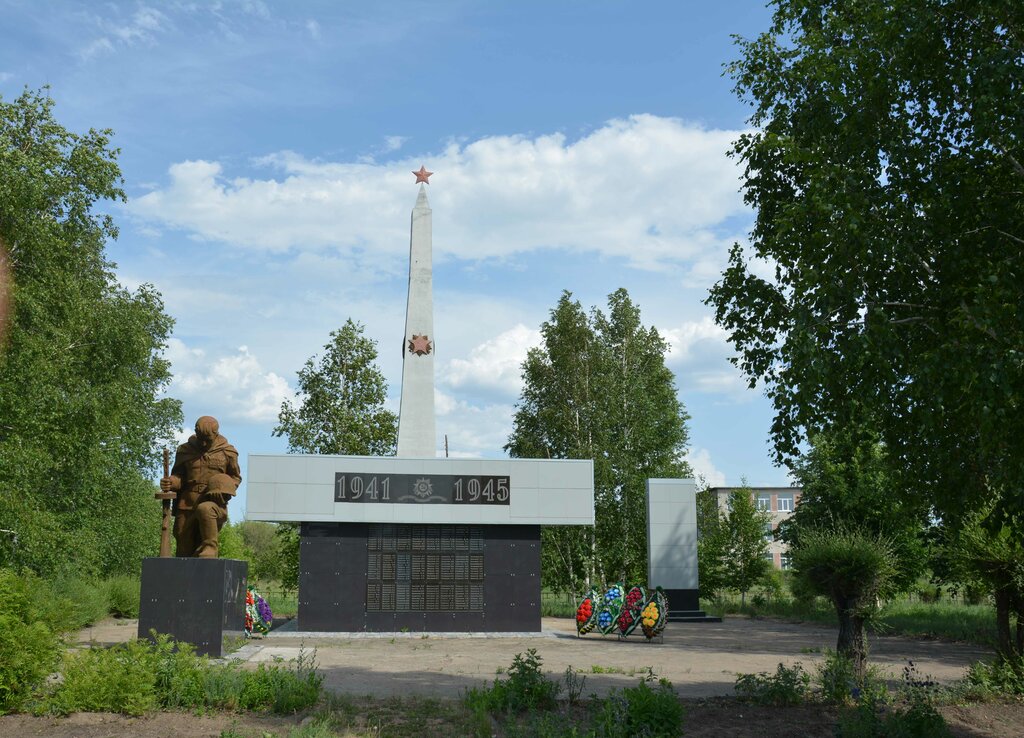 Monument, memorial Мемориал Великой Отечественной войны, Altai Krai, photo