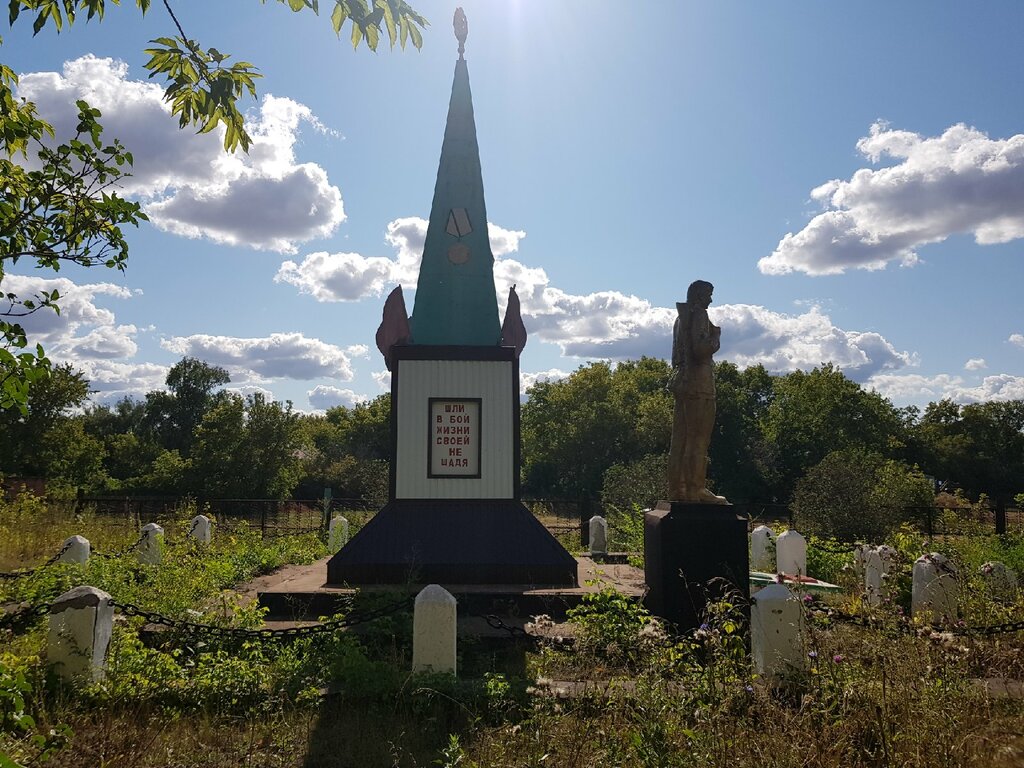 Monument, memorial Мемориал воинам-землякам, павшим в годы ВОВ, Orenburg Oblast, photo