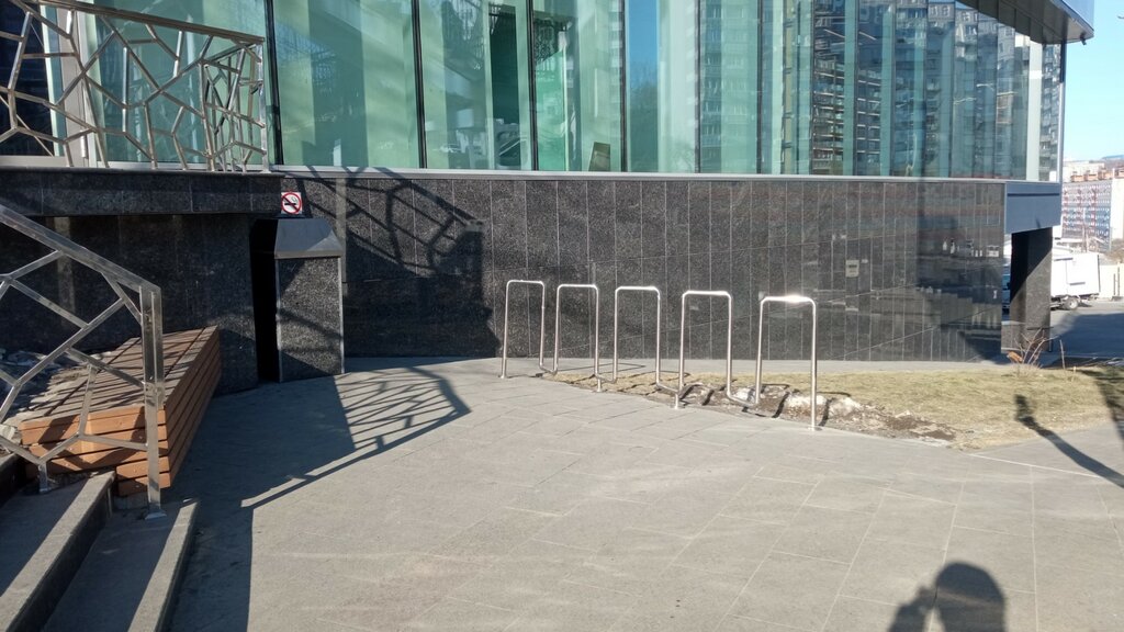 Bicycle parking Bicycle parking, Vladivostok, photo
