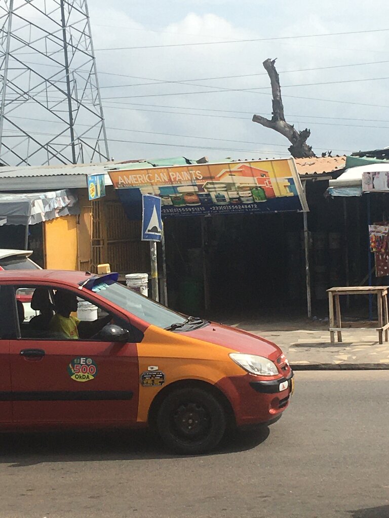 Paintwork materials Prestige American Paints, Accra, photo