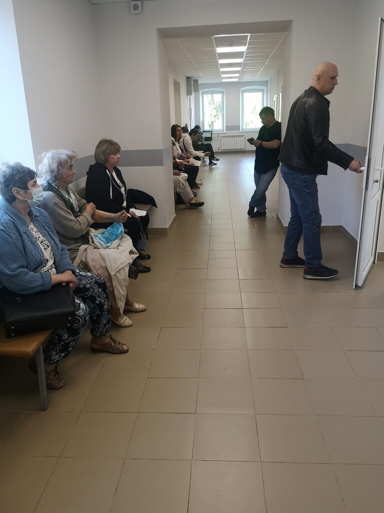 Polyclinic for adults Obukhovskaya Gorodskaya bolnitsa poliklinika pos. Obukhovo, Moscow and Moscow Oblast, photo
