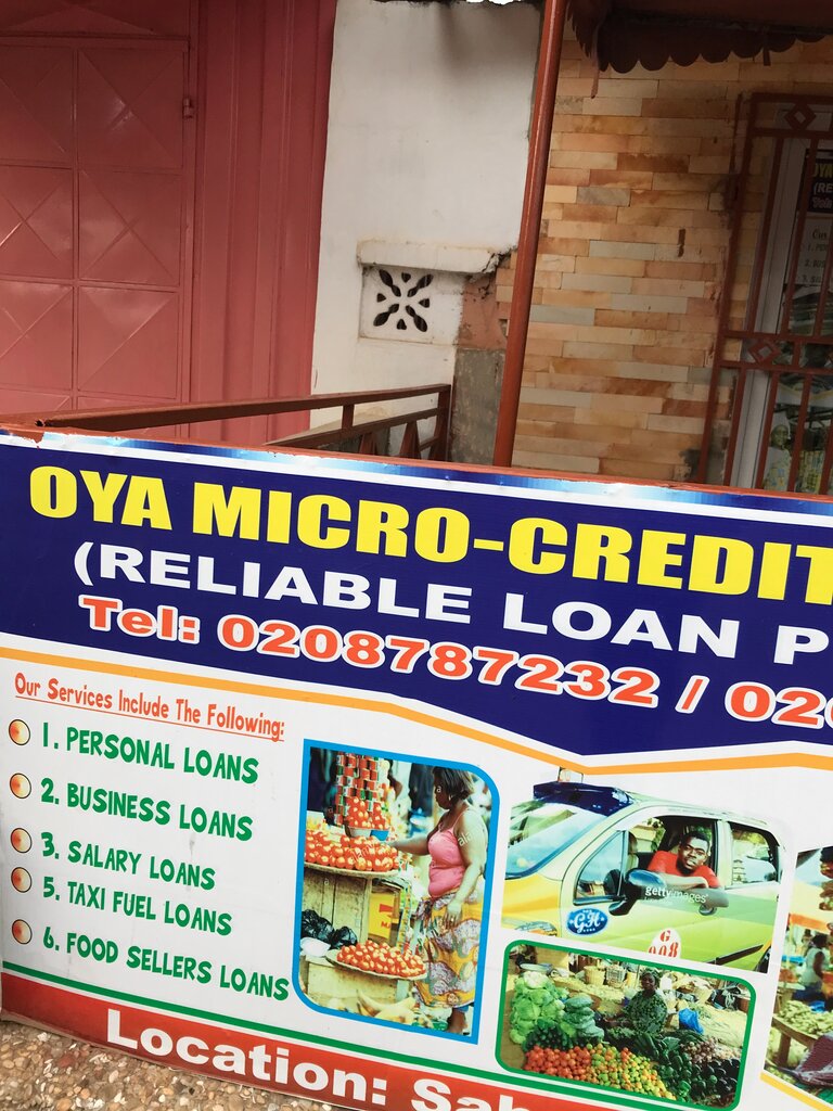 Microfinance institution Oya Micro-credited services, Accra, photo