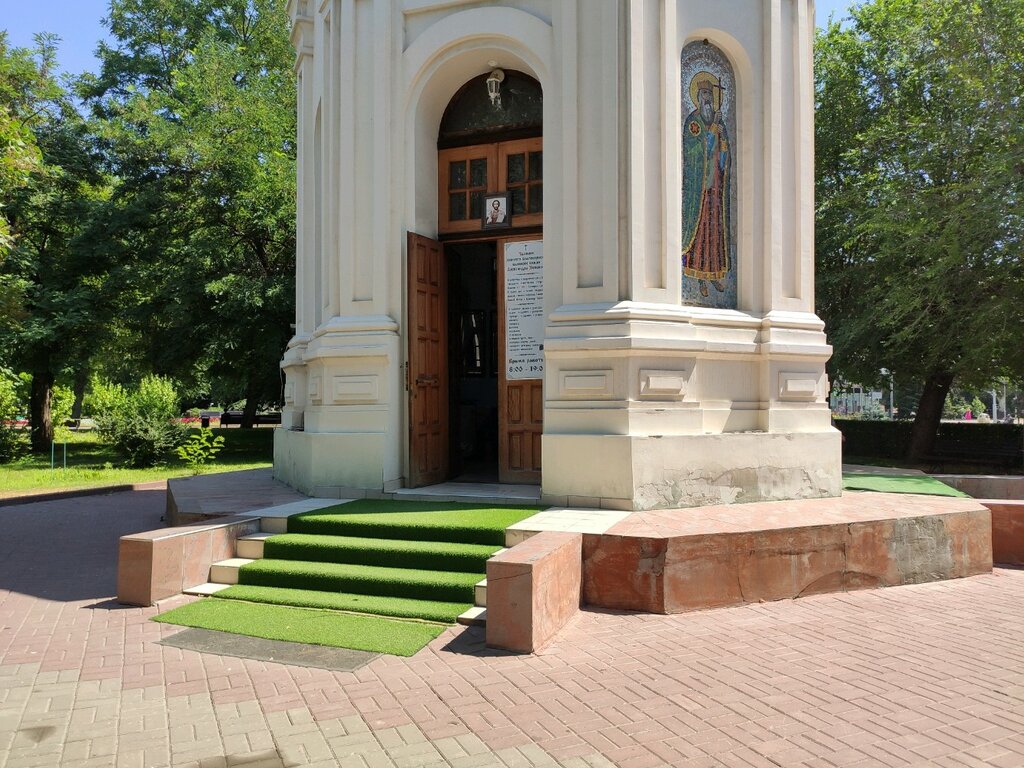مصلى كنسي، صليب تذكاري St. Aleksandr Nevskiy Chapel ، فولغوغراد، صورة