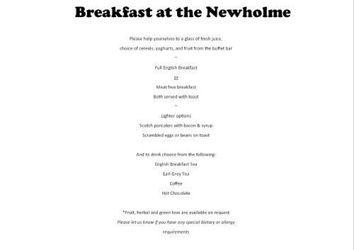 Фото Newholme Hotel