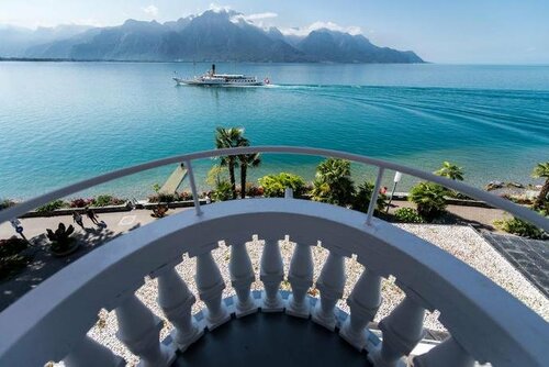 Внешний вид отеля Villa Eden Palace Au Lac в Монтрё, фото 1