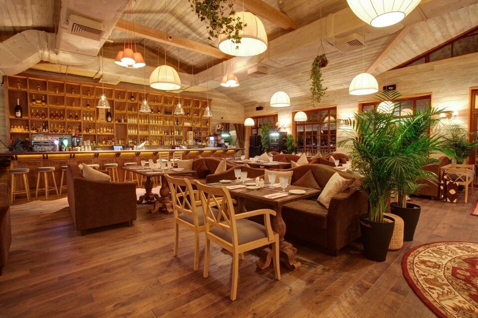 Restaurant Villa Zimaleto, Saint Petersburg, photo