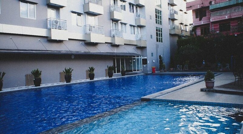 Апартаменты Apartemen Jarrdin Green studio lux view pasopati в Бандунге