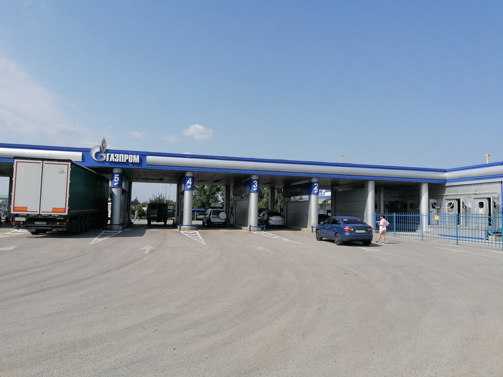 LPG Filling Station Gazprom gazomotornoye toplivo, Krasnodar Krai, photo