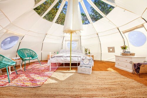 Жильё посуточно Beautiful 1-bed Star Gazing Bell Tent Loughborough