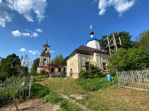 Tserkov Ikony Bozhiyey Materi Gruzinskaya V Ivanovskom-Ovtsynykh (Tver Region, Kalininskiy munitsipalny okrug, derevnya Ivanovskoye (Kulitskoye selskoye poseleniye)), orthodox church