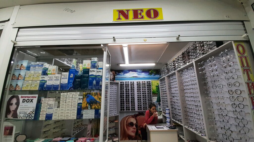 Opticial store Neo, Astana, photo