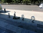 Велопарковка (Moscow, Tverskoy Boulevard), bicycle parking