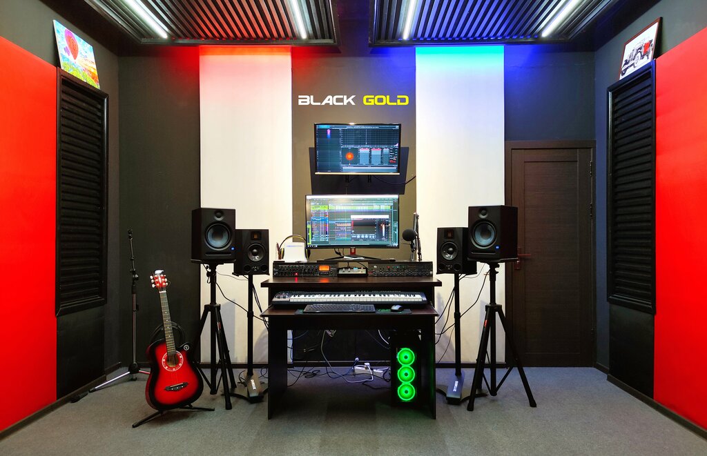 Ovoz yozish studiyasi Black Gold Records, Toshkent, foto