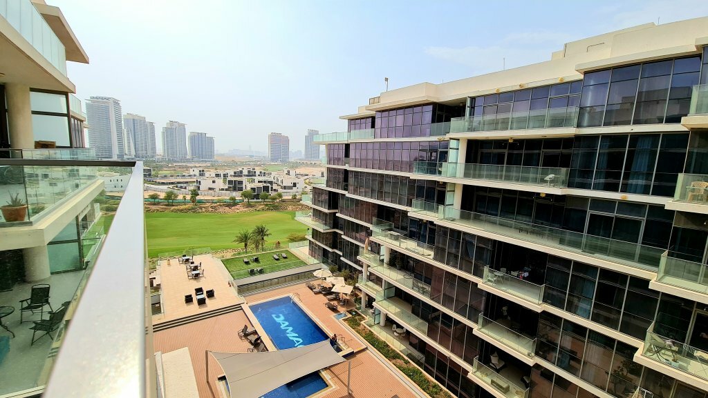 Short-term housing rental Stunning 1 Br i Golf Views i Dubai Hills Apartments, Dubai, photo