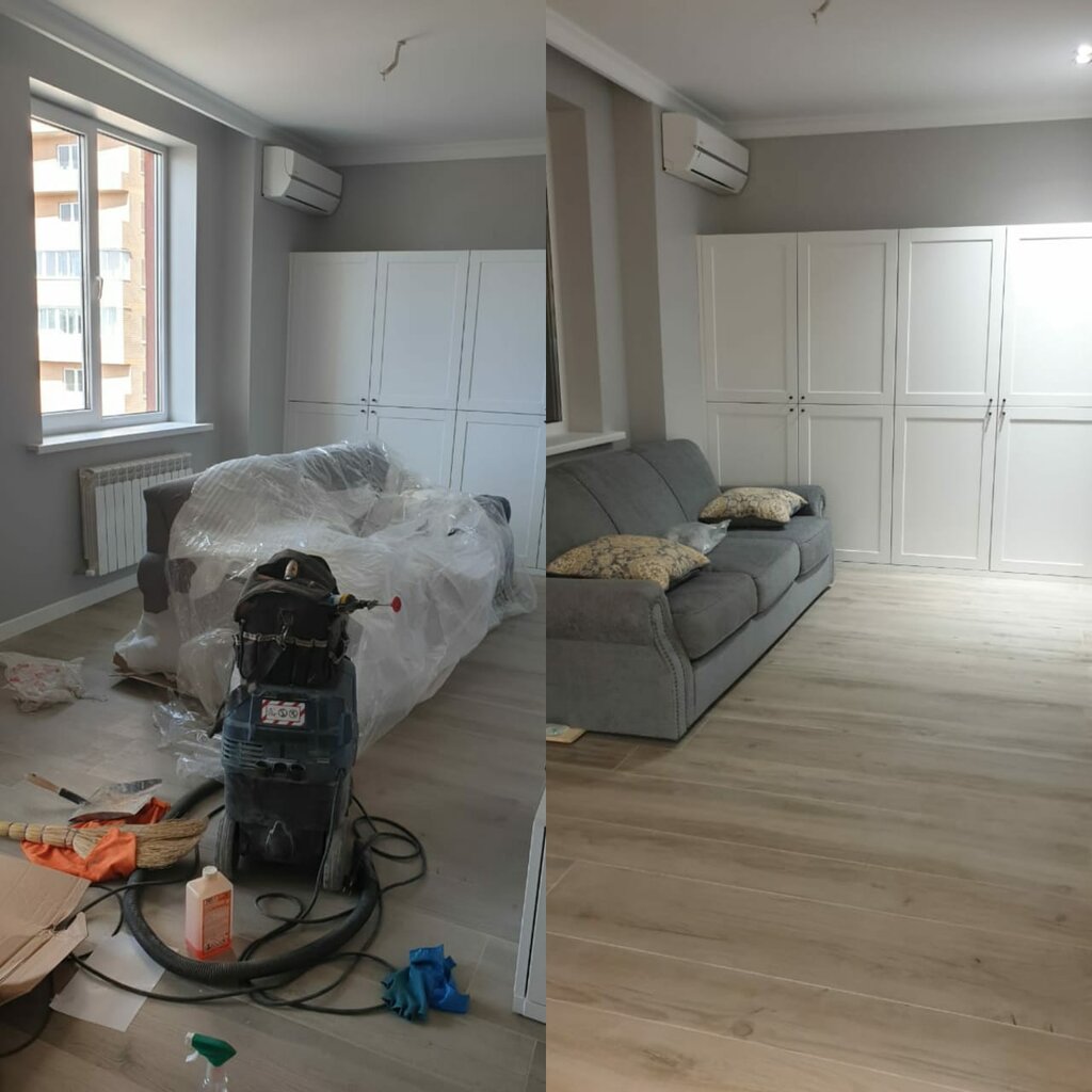 Клининг картинки до и после