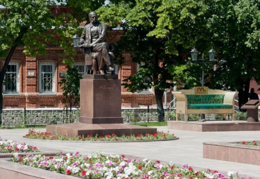 Сквер Сквер Гончарова, Ульяновск, фото