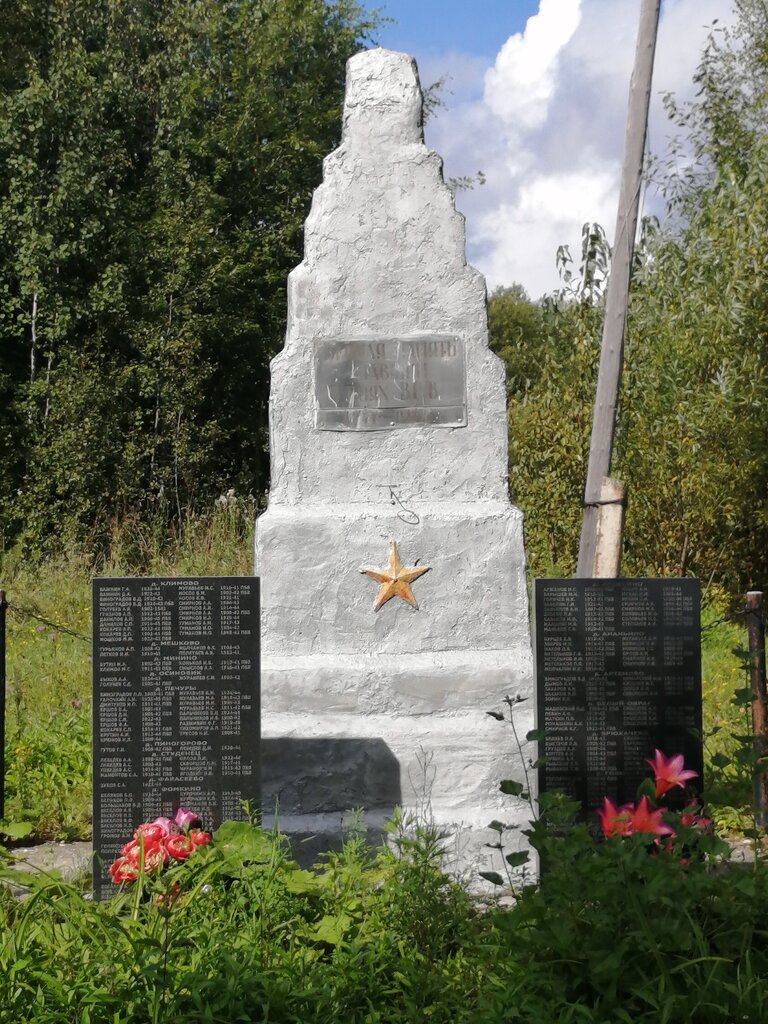 Monument, memorial Обелиск воинам, павшим в годы Великой Отечественной войны, Kostroma Oblast, photo