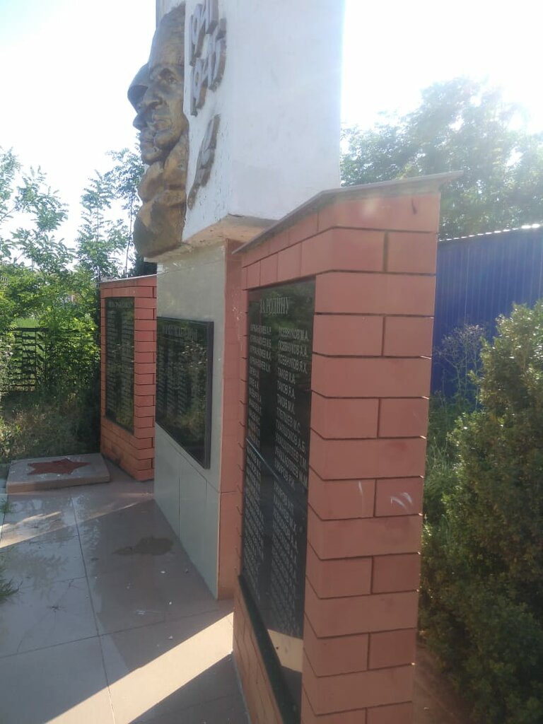 Monument, memorial Жителям аула, павшим в годы Великой Отечественной войны, Krasnodar Krai, photo