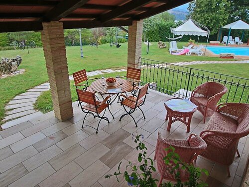 Гостиница Large Holiday Home in Cagli With Pool and Fenced Garden