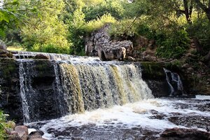 Водопад на реке Вята (Витебская область, Миорский район, река Вята), водопад в Витебской области