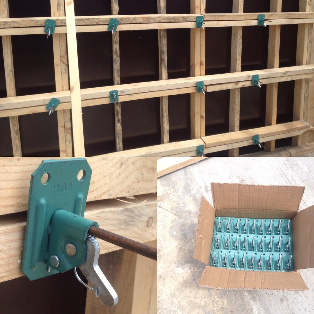 Зажим пружинный для опалубки как работает