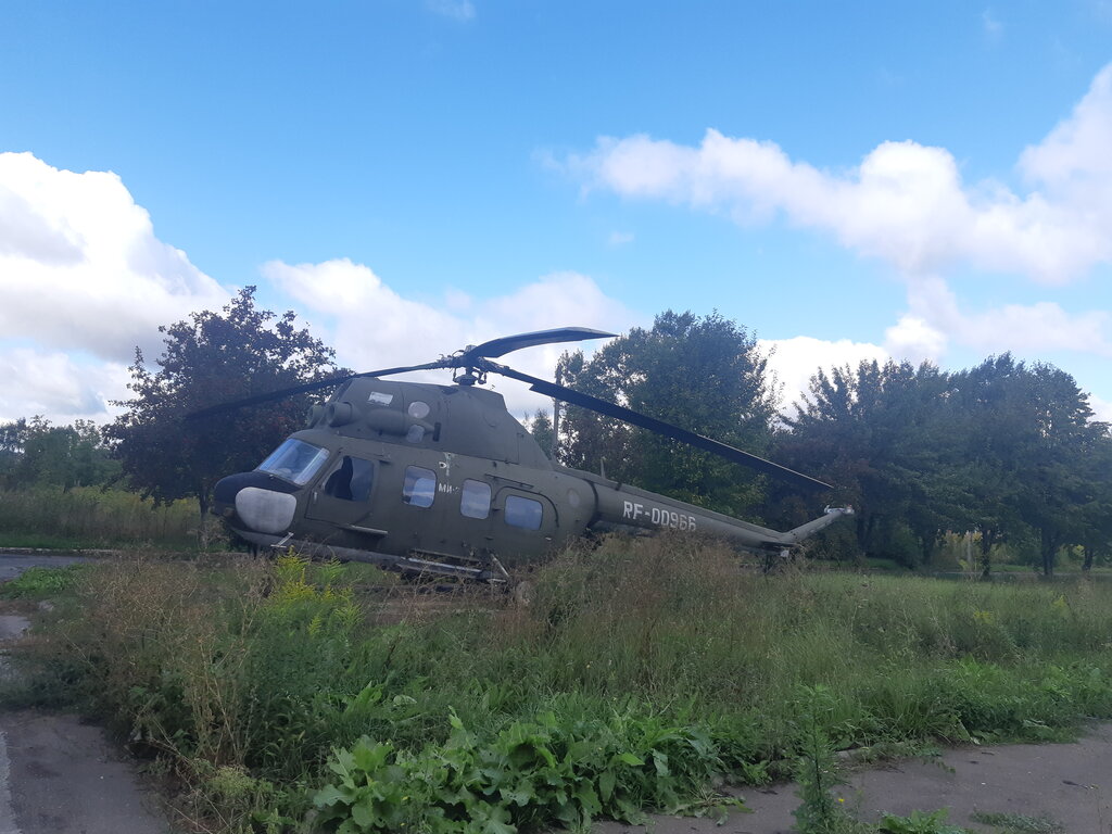 Monument to technology Вертолёт Ми-2, Oryol Oblast, photo