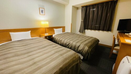 Внешний вид отеля Hotel Route-Inn Aomori Ekimae в Аоморях, фото 2