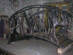 Masterskaya khudozhestvennoy kovki (Tennisnaya ulitsa, 11А), wrought iron