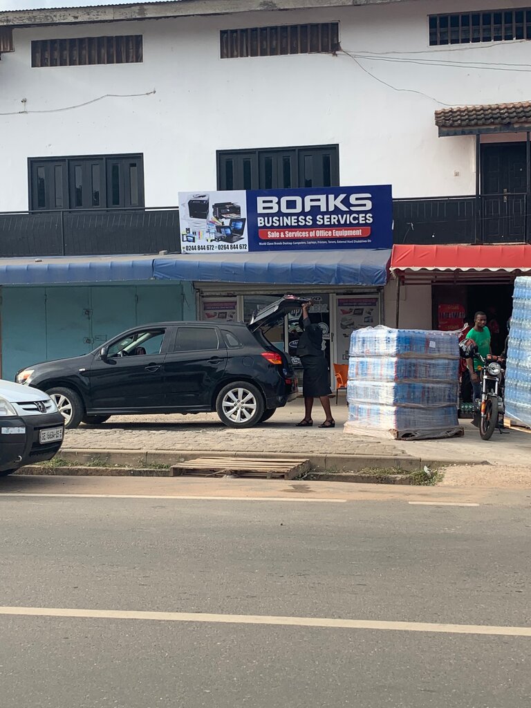 Printing equipment Boaks Business Services, Accra, photo