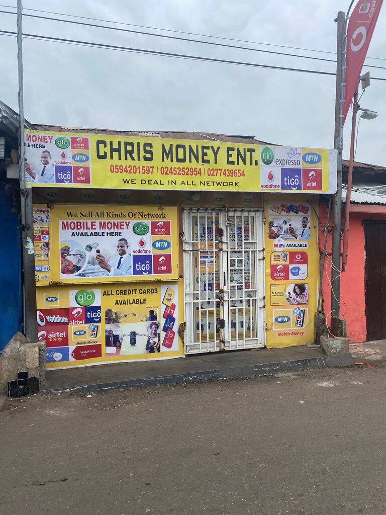 Money transfers Chris Money Enterprise, Accra, photo