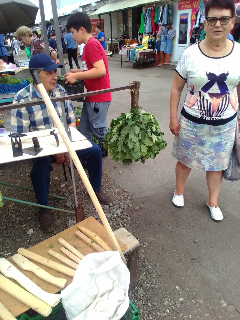 Market Kinel market, Kinel, photo