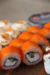 Up Sushi (Moscow, Novomoskovskiy Administrative Okrug, Kommunarka District, ulitsa Maloye Ponizovye, 4) ، مطعم سوشي