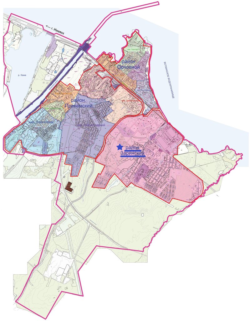 Заря карта чайковский