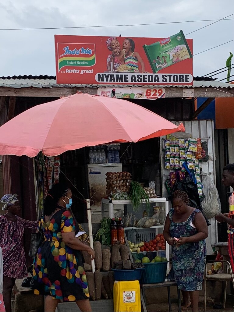 Grocery Nyame Aseda store, Accra, photo