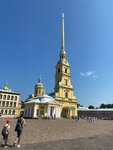 Генералу М.Д. Скобелеву (Territory of the Peter and Paul Fortress, 3) ، لافتة تاريخية، حجر أساس