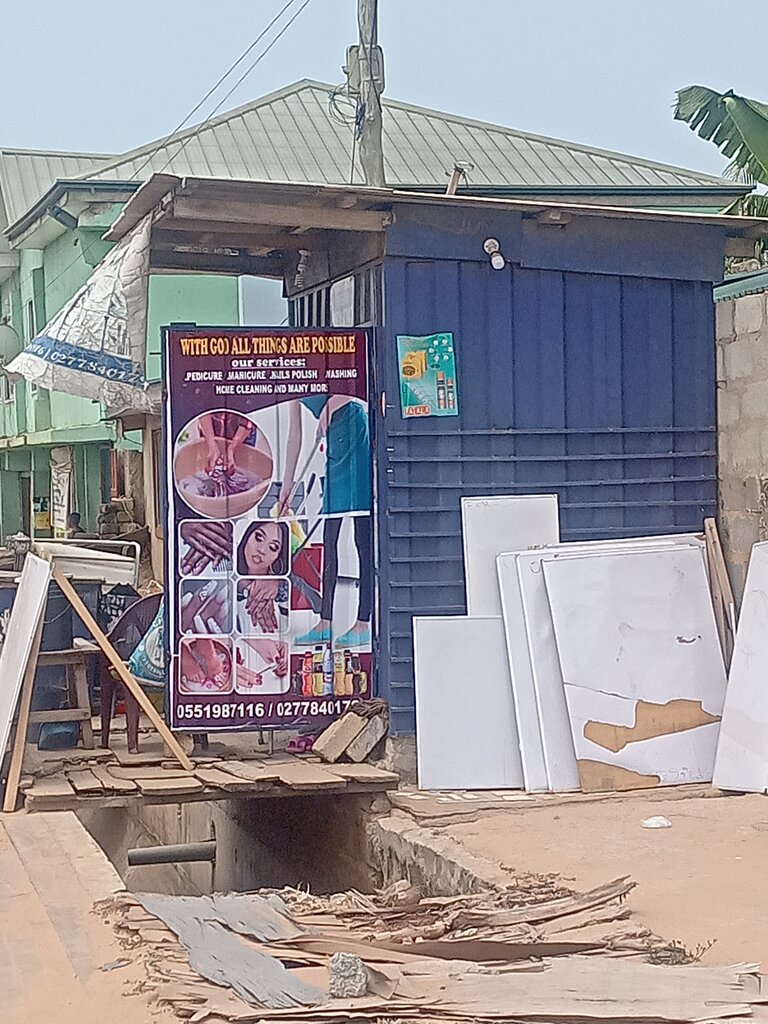 Supermarket With God all things are possible shop, Earth, photo