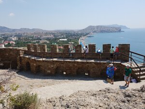 Нижняя смотровая площадка (Autonomous Republic of Crimea, Sudak), plataforma de observación