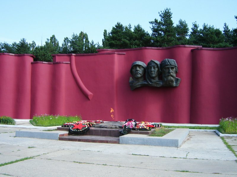 Monument, memorial Землякам, погибшим в Великой Отечественной войне, Kropotkin, photo