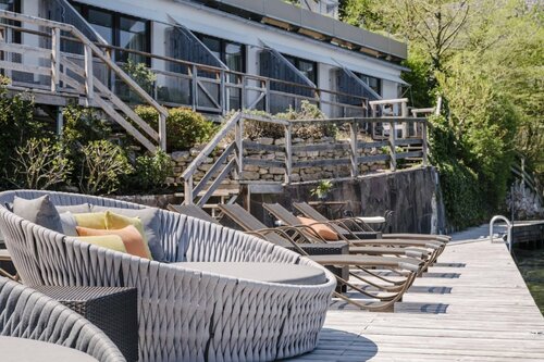 Внешний вид отеля Seehotel Das Traunsee в Траункирхене, фото 4