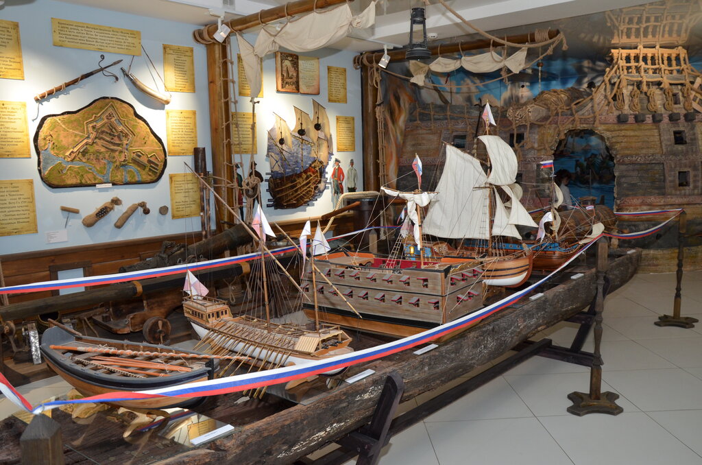 Петровские корабли музей
