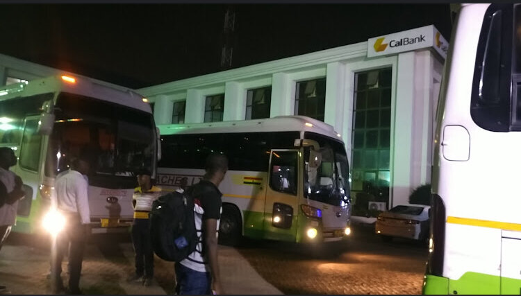 Bus station Neoplan Station, Kumasi, photo