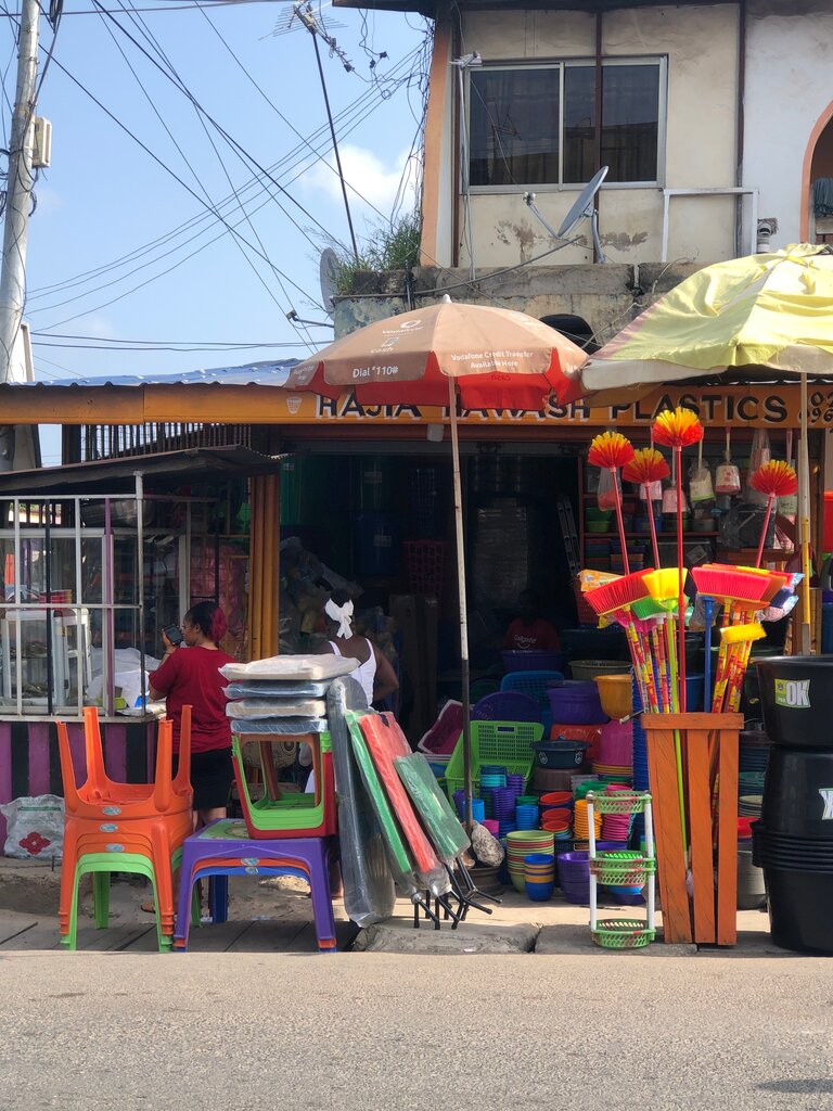 Plastic products Hajia Hawash Plastics, Accra, photo