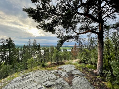 Mountain peak Kuhavuori Mount, Sortavala, photo